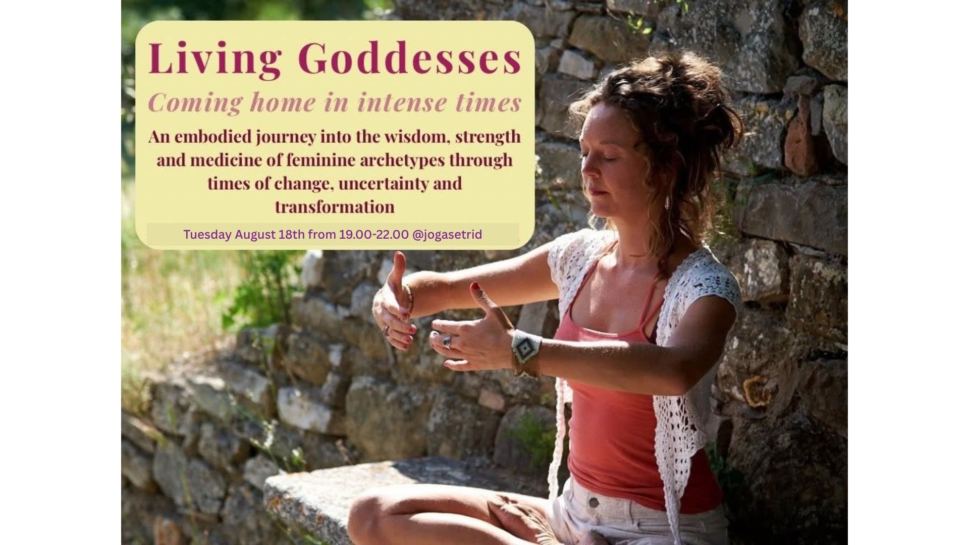Living Goddesses Coming Home in Intense with Veerle